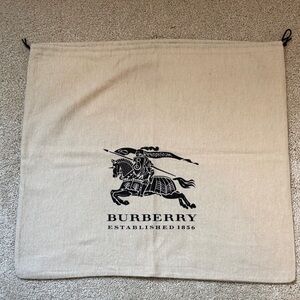 Burberry Beige Logo Dust Bag